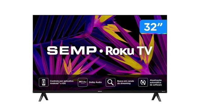 Semp TCL R6610 Roku TV Full HD