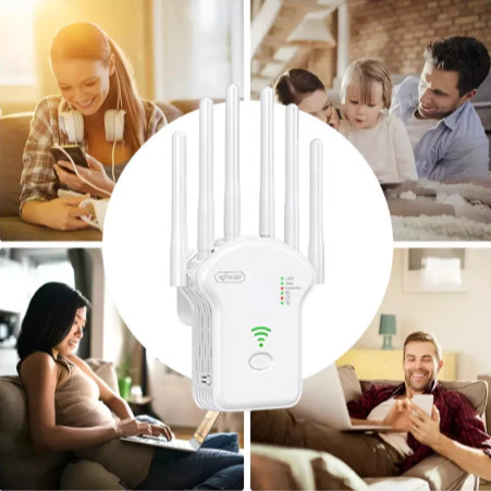 Repetidor Wifi 6 Antenas Sem Fio