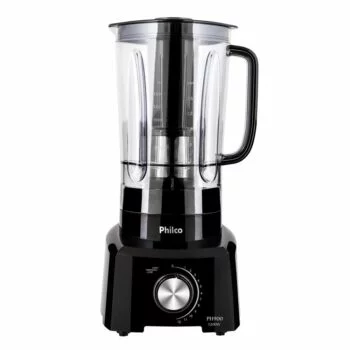 Liquidificador Philco PH900 com 1200W de potência e copo de 3 litros