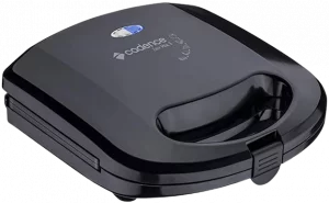 Sanduicheira Mini Grill Cadence Easy Meal com chapa antiaderente e luz indicadora