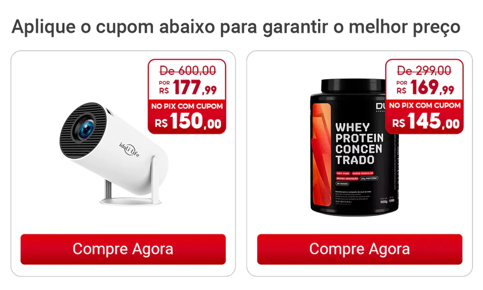 ofertas imperdíveis